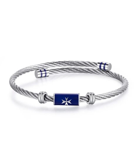 Pulsera Sagapo Hombre in Acero SVN12 - SVN12
